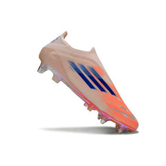 Chuteira Campo Molhado SG Adidas F50 Elite Sem Cadarço Laranja