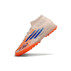 Chuteira Society TF Adidas F50 Cano Médio Elite Pack Sparkfusion