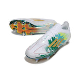 Chuteira Campo Molhado SG Adidas F50 Primeknit Elite Branca e Verde