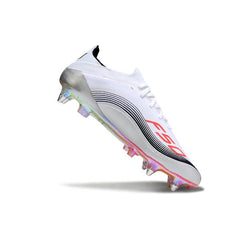 Chuteira Campo Molhado SG Adidas F50 Primeknit Elite Pack Branco