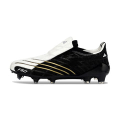 Chuteira Campo FG Adidas F50 Spider Preta e Branca