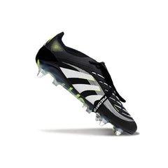 Chuteira Campo Molhado SG Adidas Predator 25 Elite Preta e Cinza