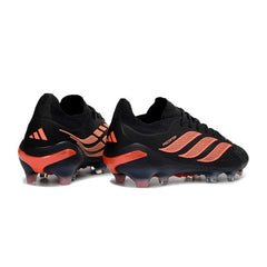Chuteira Campo FG Adidas Predator 26 Elite Preta e Laranja