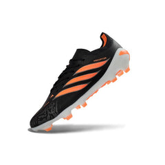 Chuteira Campo FG Adidas Predator 26 Elite Preto e Laranja