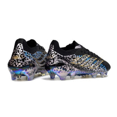 Chuteira Campo FG Adidas Predator 26 Elite Preta e Prateada