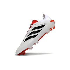 Chuteira Campo FG Adidas Predator 26 Elite Laranja e Branca