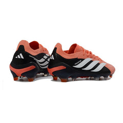 Chuteira Campo FG Adidas Predator 26 Elite Laranja, Branca e Preta