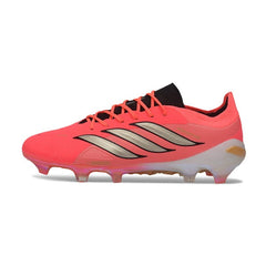 Chuteira Campo FG Adidas Predator 26 Elite Rosa e Preto