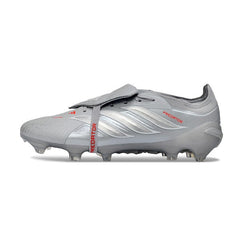 Chuteira Campo FG Adidas Predator 26 Elite Totalmente Branca
