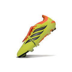 Chuteira Campo FG Adidas Predator 26 Elite Amarela e Laranja