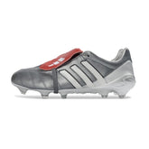 Chuteira Campo FG Adidas Predator Mutator Mania Elite Chumbo