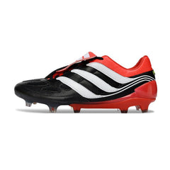Chuteira Campo FG Adidas Predator Precision.1 Preta e Vermelha