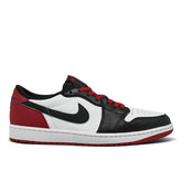 Tênis Jordan 1 Retro Low OG Black Toe