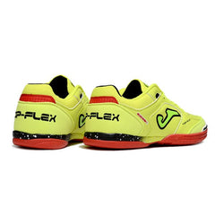 Chuteira Futsal IC Joma Top Flex 24 Amarela e Vermelha