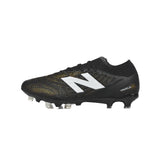 Chuteira Campo FG New Balance Tekela Elite V5 Preta e Branca