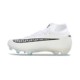 Chuteira Campo FG Nike Air Zoom Mercurial Superfly 10 Dior Branca Infantil