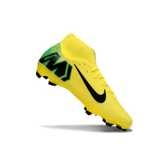 Chuteira Campo FG Nike Air Zoom Mercurial Superfly 10 Academy Mbappe Amarela e Preta