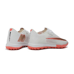 Chuteira Society TF Nike Air Zoom Mercurial Superfly 11 Elite Branco e Laranja