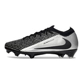 Chuteira Campo FG Nike Air Zoom Mercurial Vapor 16 Elite Travis Scott Preta e Prateada