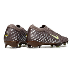 Chuteira Campo FG Nike Air Zoom Mercurial Vapor 16 Elite Marrom Pack Mbappe