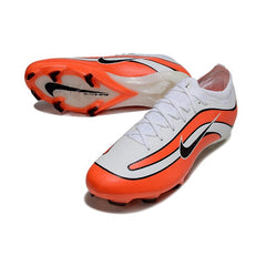 Chuteira Campo FG Nike Air Zoom Mercurial Vapor 16 Elite Cinza e Laranja