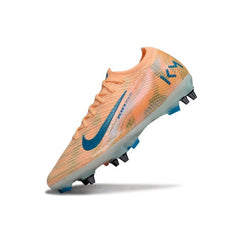Chuteira Campo Molhado SG Nike Air Zoom Mercurial Vapor 16 Elite Pack Mbappe Orange