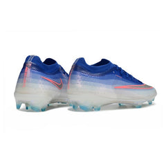 Chuteira Campo FG Nike Air Zoom Mercurial Vapor 17 Elite Azul e Branco