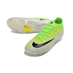 Chuteira Campo FG Nike Air Zoom Mercurial Vapor 17 Elite Verde Claro, Preto e Branco