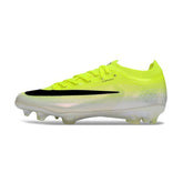 Chuteira Campo FG Nike Air Zoom Mercurial Vapor 17 Elite Amarela, Preta e Branca