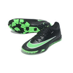 Chuteira Society TF Nike Air Zoom Mercurial Vapor 17 Elite Preto e Light Verde