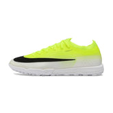 Chuteira Society TF Nike Air Zoom Mercurial Vapor 17 Elite Fluorescent Verde e Branco