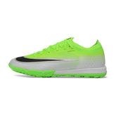Chuteira Society TF Nike Air Zoom Mercurial Vapor 17 Elite Fluorescent Verde e Branco