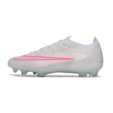 Chuteira Campo FG Nike Air Zoom Mercurial Vapor 17 Elite Branco e Rosa