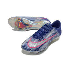Chuteira Campo FG Nike Air Zoom Mercurial Superfly 11 Elite Azul, Branco e Rosa