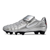 Chuteira Campo FG Nike Air Zoom Total 90 III Prateada