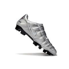 Chuteira Campo FG Nike Air Zoom Total 90 III Prateada