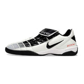 Chuteira Futsal IC Nike Air Zoom Total 90 III Branca e Preta Indoor