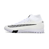 Chuteira Society TF Nike Mercurial Superfly 10 Dior Branca Infantil