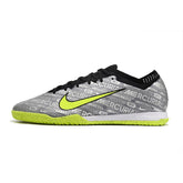 Chuteira Futsal IC Nike Mercurial Vapor 15 Elite Cinza e Verde