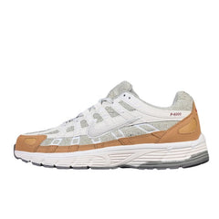 Tênis de Corrida Nike P-6000 Branco e Marrom