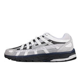 Tênis de Corrida Nike P-6000 Branco e Cinza