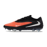 Chuteira Campo FG Nike Phantom 6 Elite Preto e Laranja