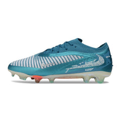 Chuteira Campo FG Nike Phantom 6 Elite Azul e Branco