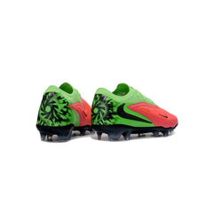 Chuteira Campo FG Nike Phantom 6 Elite Pack Verde e Laranja Infantil