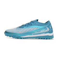 Chuteira Society TF Nike Phantom 6 Elite Light Azul e Branco