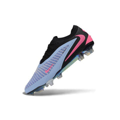 Chuteira Campo FG Nike Phantom 6 Elite Ligth Azul, Preto e Rosa