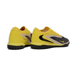 Chuteira Society TF Nike Phantom 6 Elite Pack Amarelo e Preta Infantil