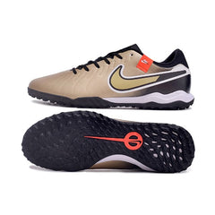 Chuteira Society TF Nike Tiempo 10 Legend Academy Pack Golden Touch
