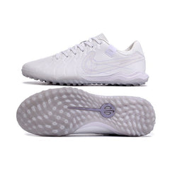 Chuteira Society TF Nike Tiempo 10 Legend Academy Branca