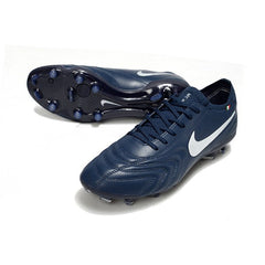 Chuteira Campo FG Nike Tiempo 10 Legend Luxe Elite Azul Italy Pack